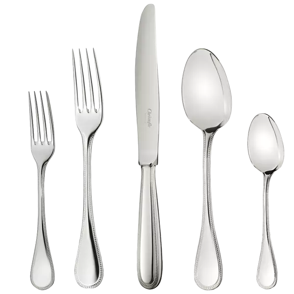 110-Piece Stainless Steel Flatware Set with chest