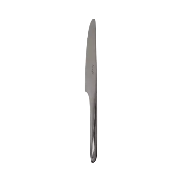 Black Stainless Steel Dessert Knife