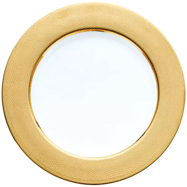 Gilded Porcelain Charger